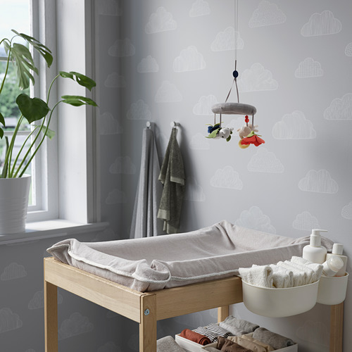 SKÖTSAM babycare mat with cover