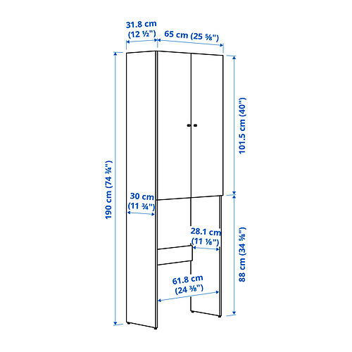 NYSJÖN Measurement Illustration