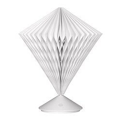 STRÅLA - LED decorative table lamp, tree-shaped battery-operated/white