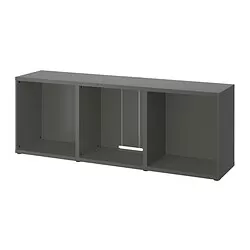 BESTÅ - Meja TV, abu-abu tua, 180x40x64 cm