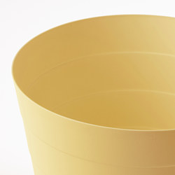 FNISS - Waste bin, yellow, 6.8 l