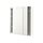 PAX/HASVIK - wardrobe, white/white, 200x66x236 cm | IKEA Indonesia - PE873629_S1