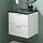 TOLKEN/GODMORGON - wash-stand with 2 drawers, white/black marble effect, 62x49x60 cm | IKEA Indonesia - PE873648_S1