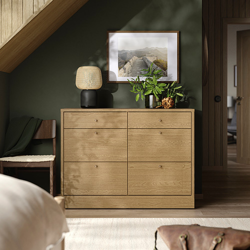 TONSTAD lemari 6 laci