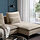 SÖDERHAMN sofa 4 dudukan dengan chaise longue