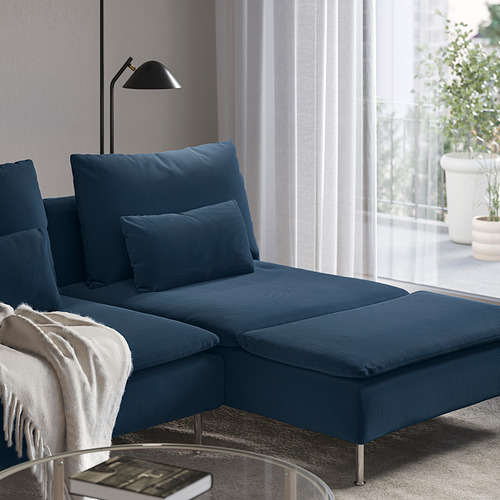 SÖDERHAMN sofa 4 dudukan dengan chaise longue