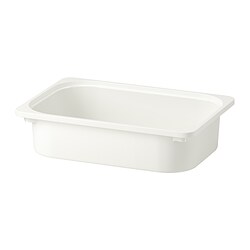 TROFAST - Storage box, white, 42x30x10 cm