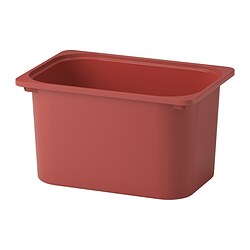 TROFAST - Storage box, red, 42x30x23 cm