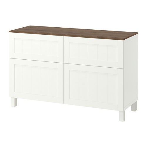 BESTÅ storage combination w doors/drawers