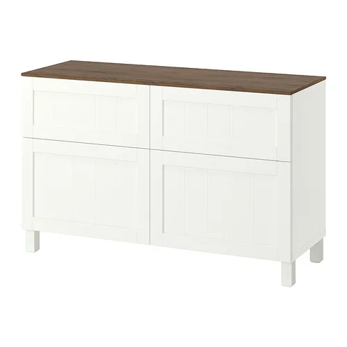 BESTÅ storage combination w doors/drawers
