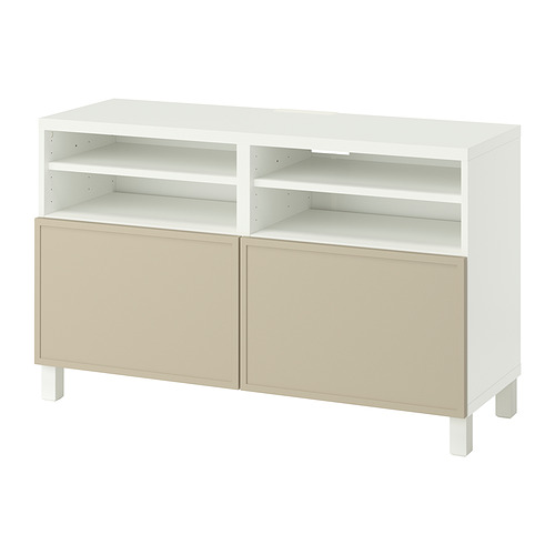 BESTÅ meja TV dengan pintu