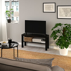LACK - TV bench, black, 90x26x45 cm