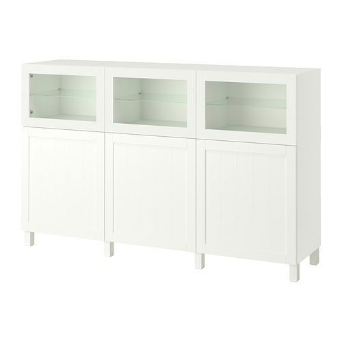 BESTÅ storage combination with doors