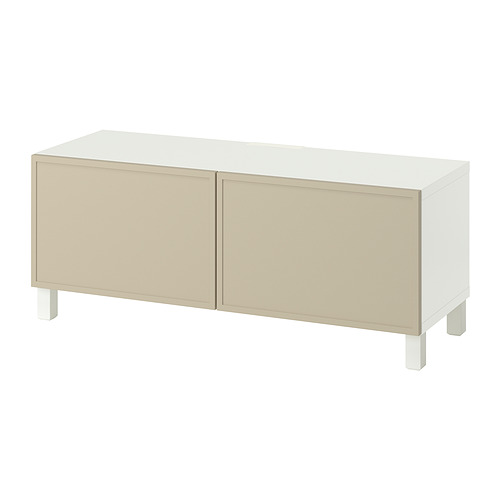 BESTÅ TV bench with doors