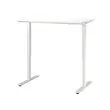 TROTTEN - Desk sit/stand, white, 120x70 cm