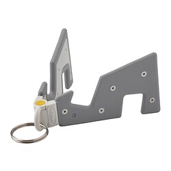 YUPPIENALLE - Holder for mobile phone, grey