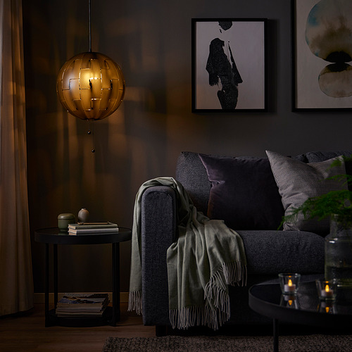 IKEA PS 2014 pendant lamp, black, 35 cm | IKEA Indonesia