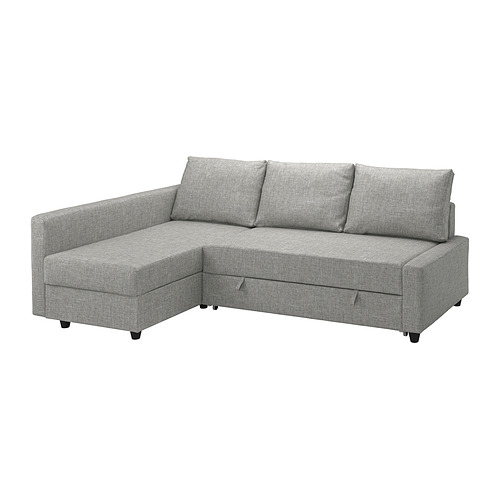 FRIHETEN corner sofa-bed with storage