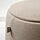 JÄRRESTAD - pouffe, with storage/Tonerud dark beige | IKEA Indonesia - PE941359_S1