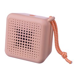 VAPPEBY - Portable bluetooth speaker, waterproof/pink