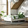 TONSTAD - rangka tempat tidur+penyimpanan, putih pudar/Luröy, 120x200 cm | IKEA Indonesia - PE941454_S1