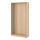 PAX - rangka lemari pakaian, efek kayu oak diwarnai putih, 100x35x201 cm | IKEA Indonesia - PE733038_S1