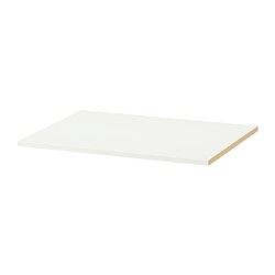KOMPLEMENT - Shelf, white, 75x58 cm