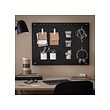 SKÅDIS - Pegboard, black, 76x56 cm