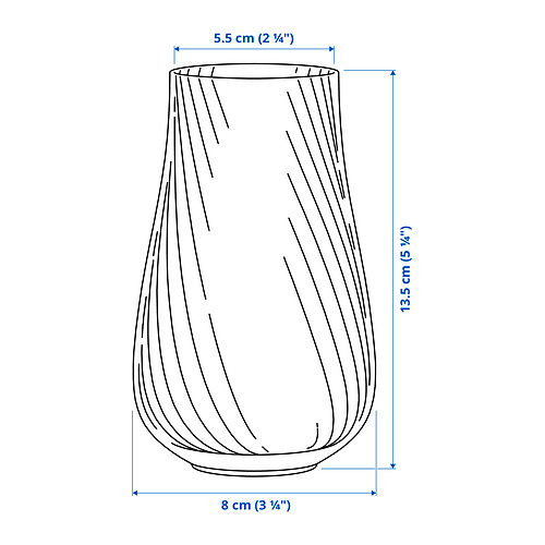 PÅSKÖTRÄD Measurement Illustration