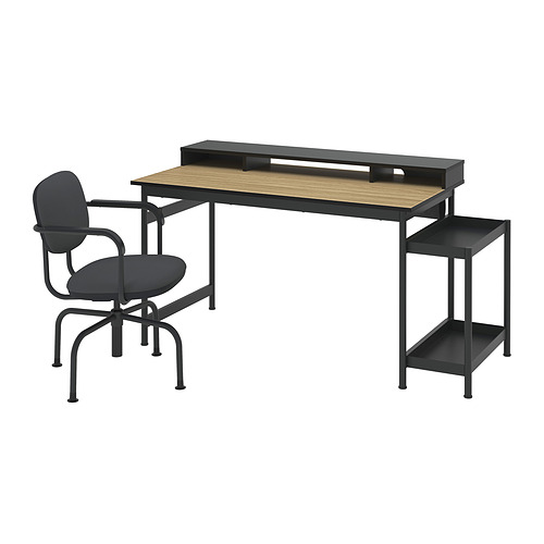 MULLSJÖ desk and chair