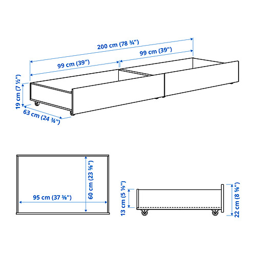 GULLABERG Measurement Illustration