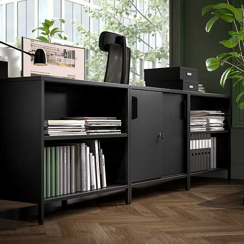 TROTTEN kabinet dengan pintu geser