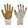 DAKSJUS - gardening gloves, sprout patterned off-white/yellow-brown, L | IKEA Indonesia - PE913679_S1