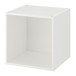 PLATSA - Frame, white, 60x55x60 cm