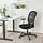 FLINTAN - kursi kantor dgn sndrn tangan, hitam | IKEA Indonesia - PE874225_S1