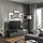 BESTÅ - meja TV dengan laci dan pintu, abu-abu tua/Hjortviken abu-abu-hijau pudar, 180x42x39 cm | IKEA Indonesia - PE913723_S1