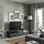 BESTÅ - meja TV dengan laci dan pintu, abu-abu tua/Bergsviken hitam, 180x42x39 cm | IKEA Indonesia - PE913729_S1