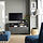 BESTÅ - TV bench with doors, dark grey/Lappviken/Stubbarp dark grey, 120x42x74 cm | IKEA Indonesia - PE913752_S1
