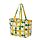 BRÖGGAN - beach bag, dot pattern multicolour, 41x28x39 cm/45 l | IKEA Indonesia - PE913765_S1