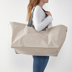GÖRSNYGG - Kantong belanja, besar, krem muda, 57x37x39 cm/71 l