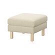 SALTSJÖBADEN - Footstool, Fridtuna light beige