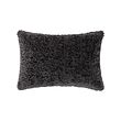 ÅSJORDFLY - Cushion cover, dark grey, 40x58 cm