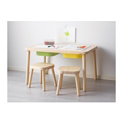 FLISAT - Children's table, 83x58 cm