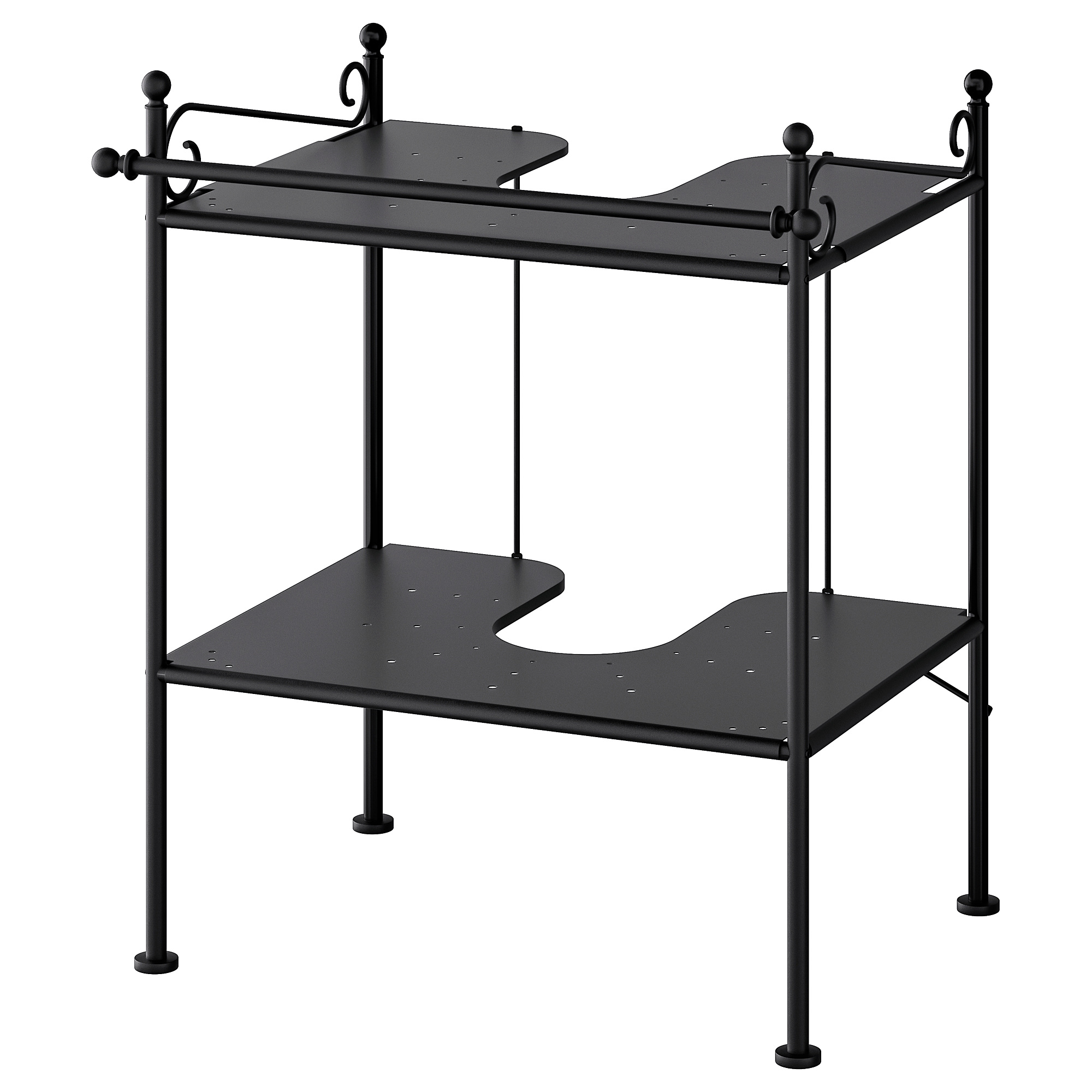 R NNSK R rak  meja wastafel  hitam IKEA Indonesia