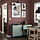 BESTÅ - storage combination w doors/drawers, dark grey/Hjortviken/Ösarp pale grey-green, 120x42x74 cm | IKEA Indonesia - PE914087_S1