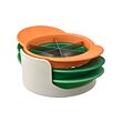 UPPFYLLD - Pemotong buah, set isi 4, warna campuran