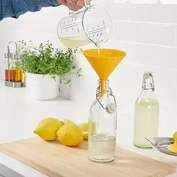 UPPFYLLD - Corong, kuning cerah, 11.5 cm