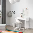 MICKE - desk, white, 73x50 cm | IKEA Indonesia - PE787996_S2