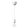 LUNNOM/SUNNEBY - pendant lamp with light bulb, white/globe clear | IKEA Indonesia - PE874414_S1