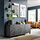 BESTÅ - kombinasi penyimpanan dengan pintu, abu-abu tua/Bergsviken/Stubbarp hitam, 180x42x74 cm | IKEA Indonesia - PE914146_S1